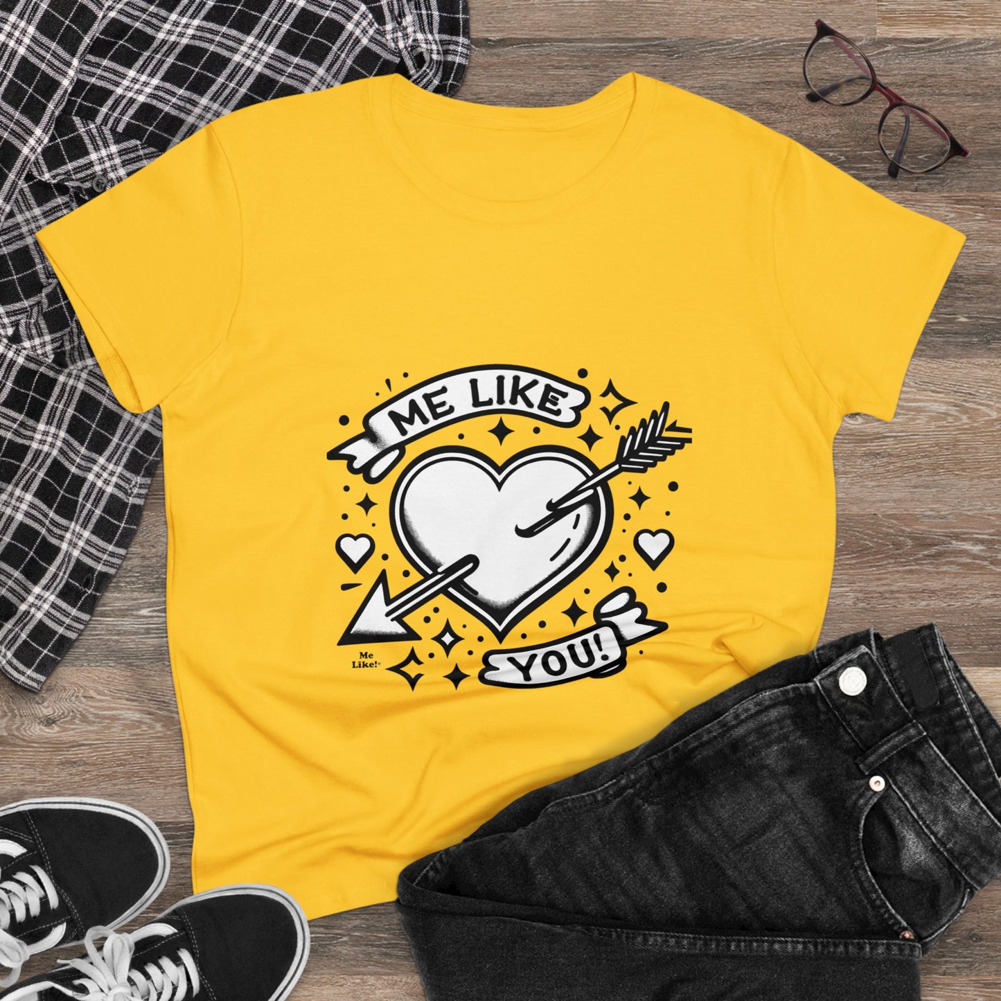 Me Like You! - Women's Heavy Cotton Tee - (Like You #1)