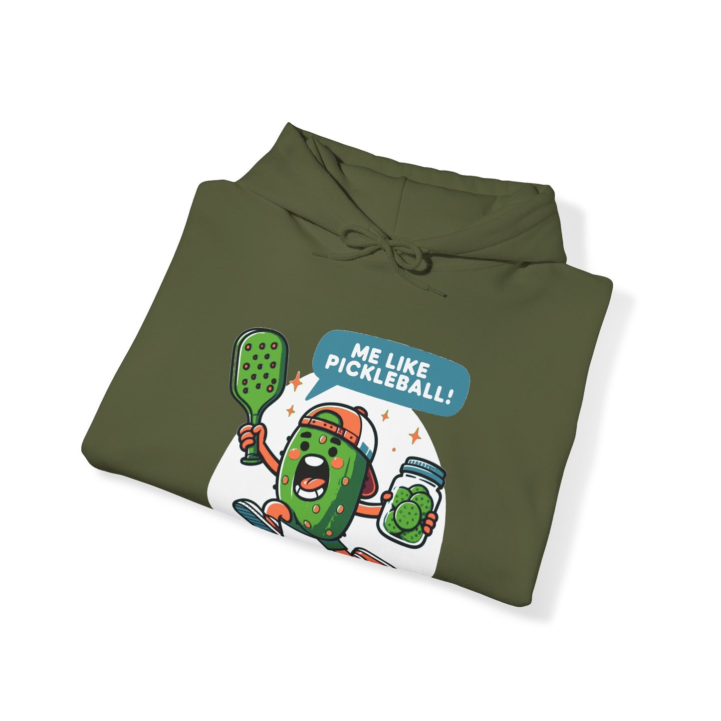 Me Like Pickleball! - Unisex Hooded Sweatshirt - (Pickleball #2)