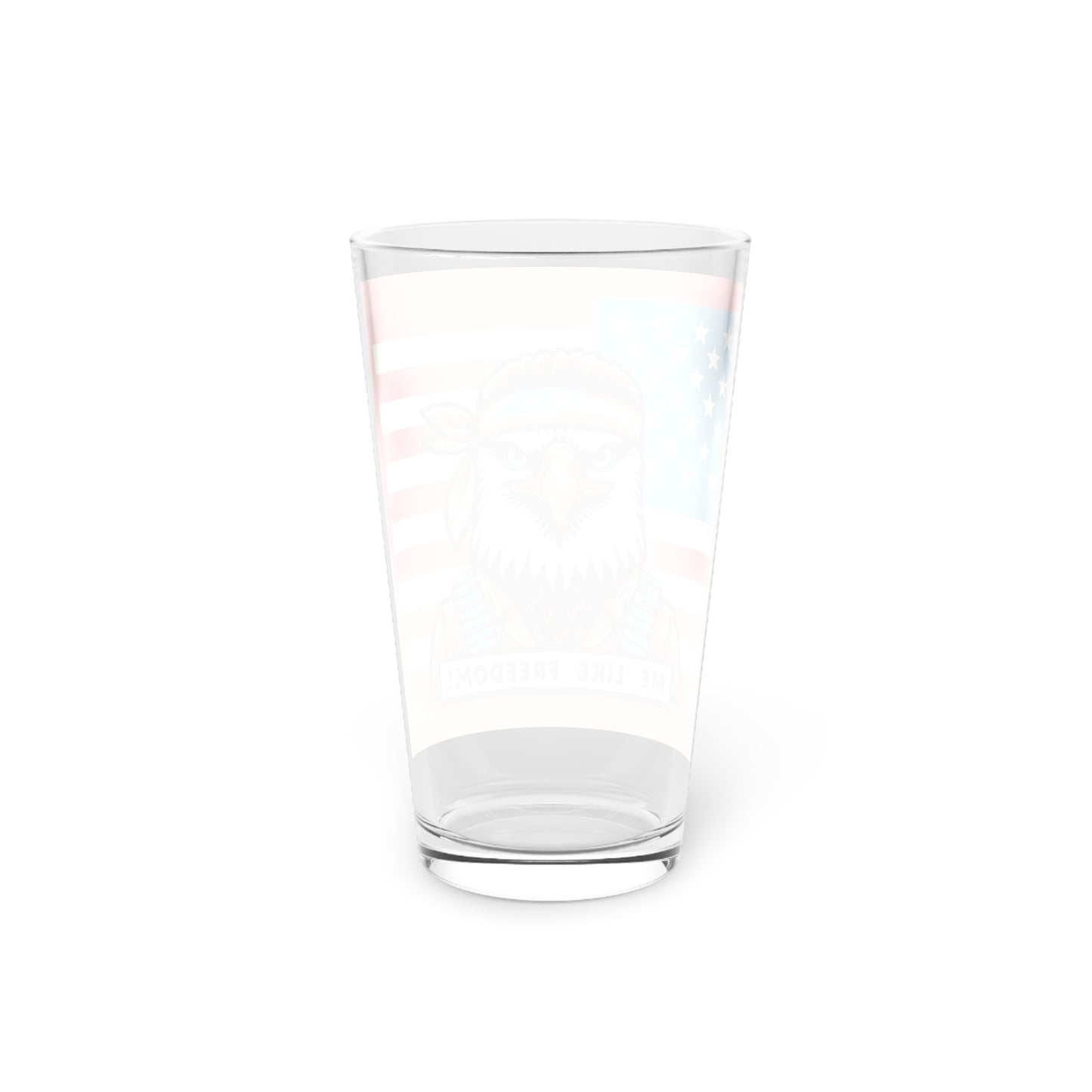 Me Like Freedom! - Pint Glass, 16oz - (Freedom #3)