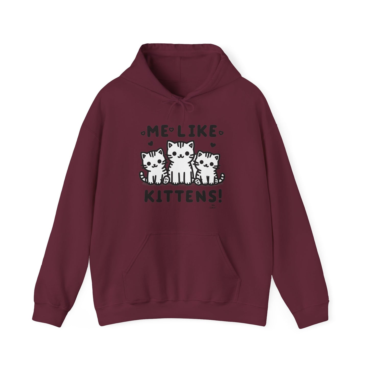 Me Like Kittens! - Unisex Heavy Blend™ Hooded Sweatshirt - (#2)