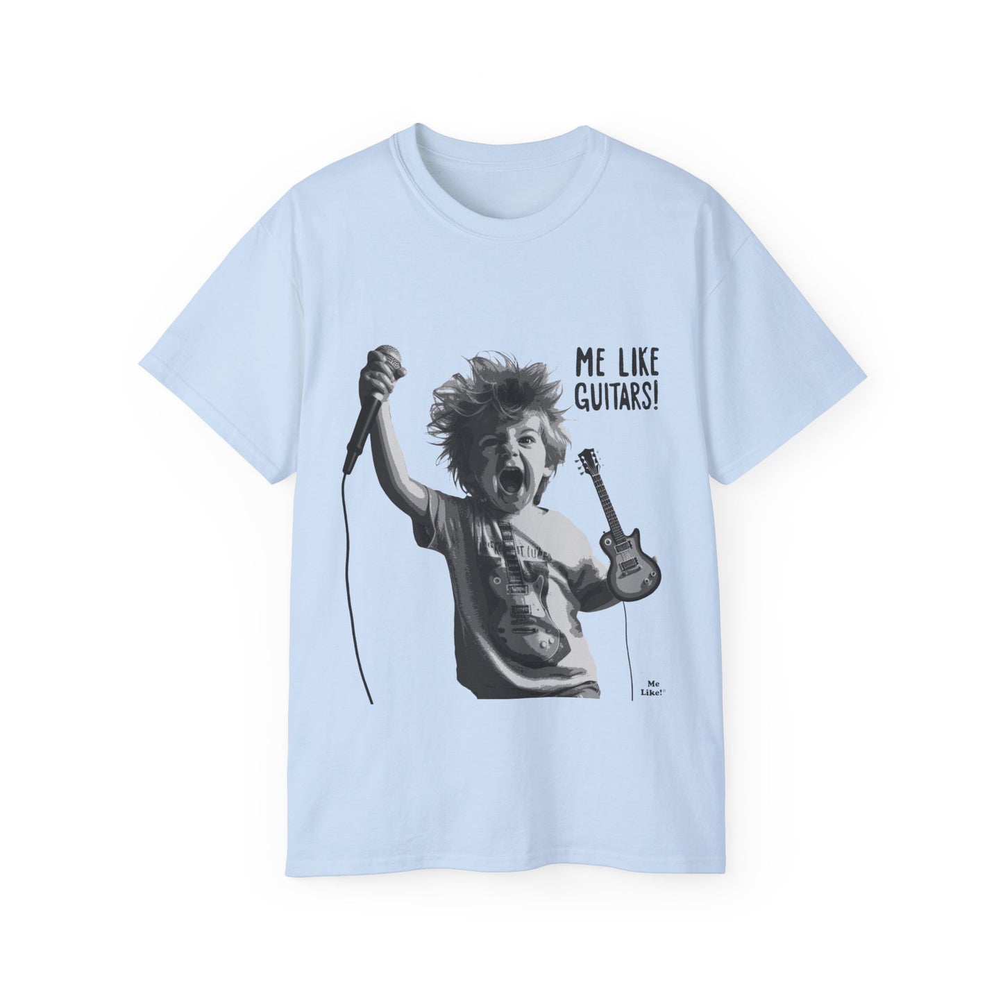 Me Like Guitars! - Unisex Ultra Cotton Tee - Punk #2