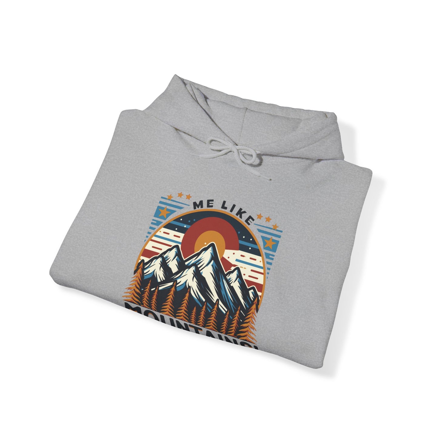 Me Like Mountains! - Unisex Heavy Blend™ Hooded Sweatshirt - (#5)