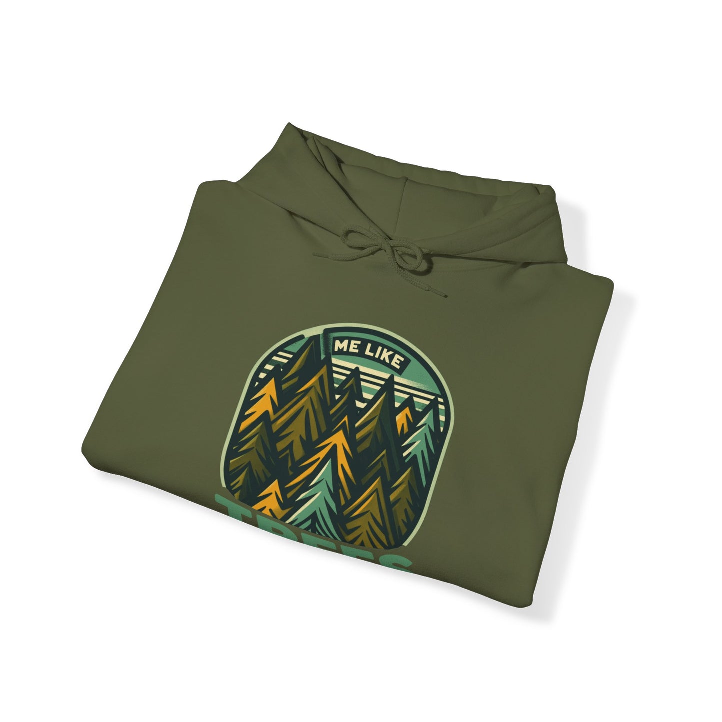 Unisex Heavy Blend™ Hooded Sweatshirt - Me Like Trees! (#4)