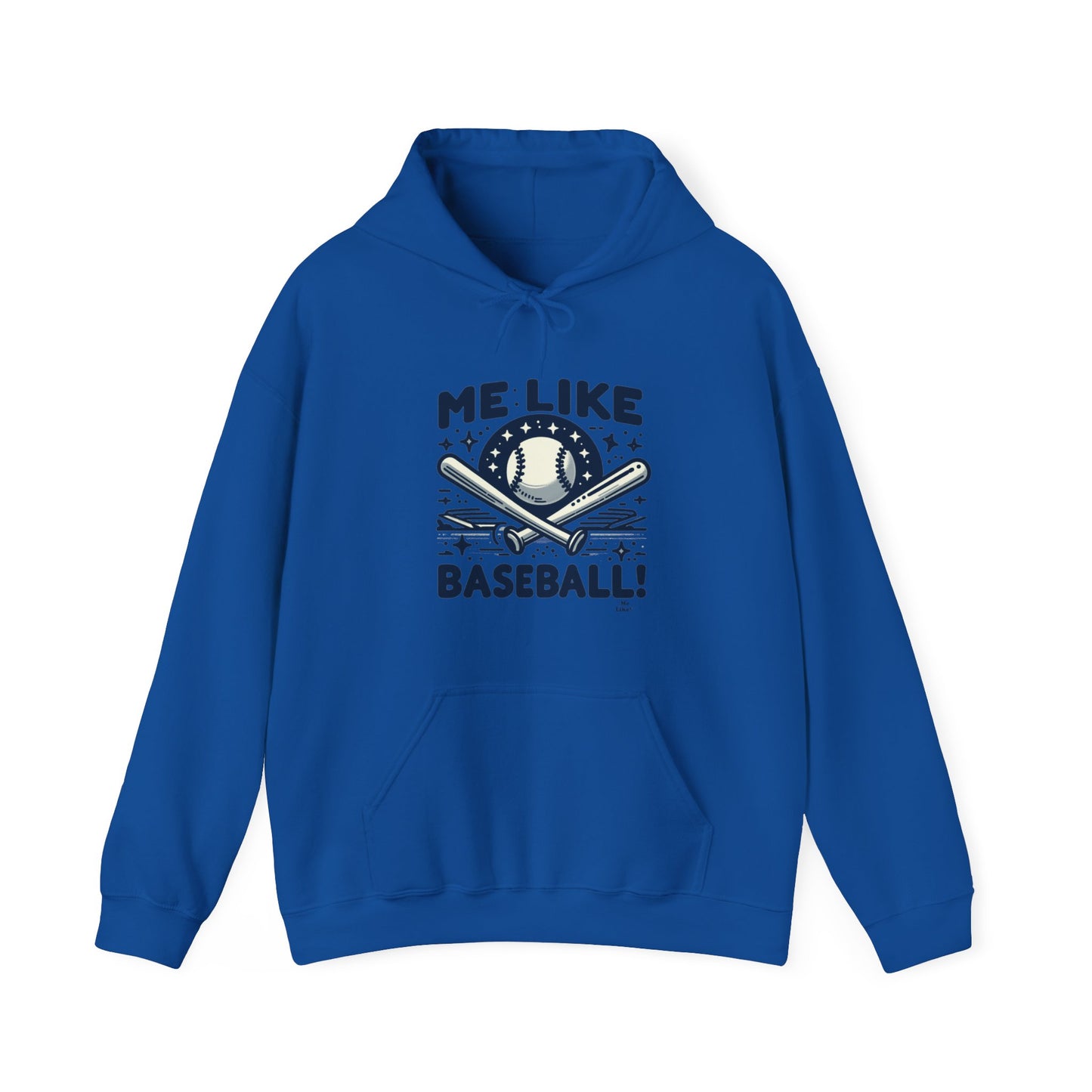 Me Like Baseball! - Unisex Heavy Blend™ Hooded Sweatshirt - (Baseball #2)