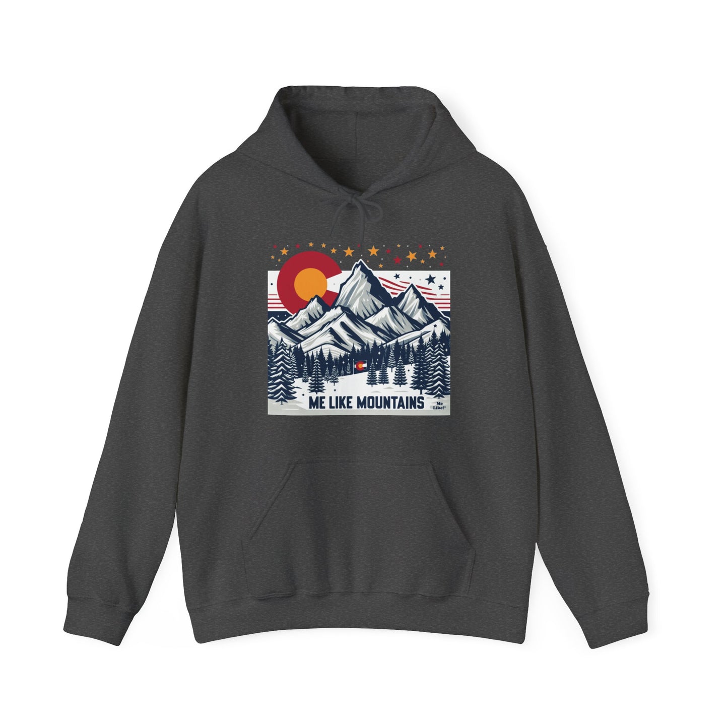 Me Like Mountains! - Unisex Heavy Blend™ Hooded Sweatshirt - (#6)