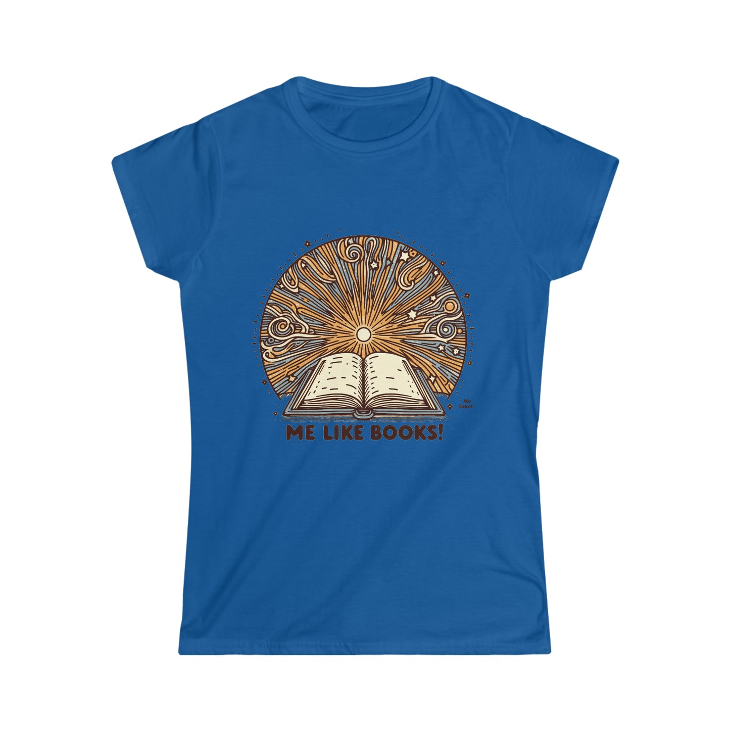 Me Like Books! - Women's Softstyle Tee -  (Books #2)