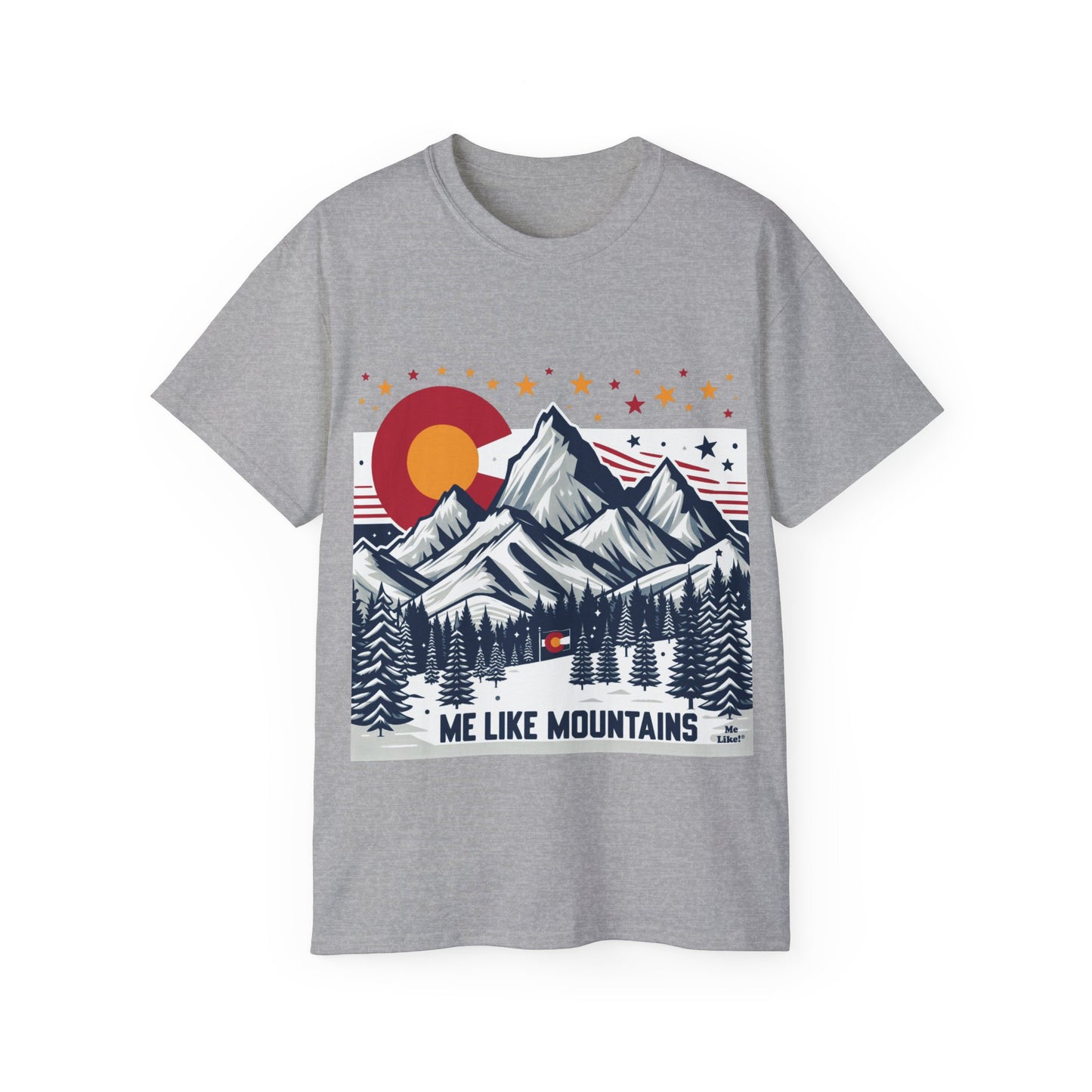 Me Like Mountains! - Unisex Ultra Cotton Tee - (Mountains #6)