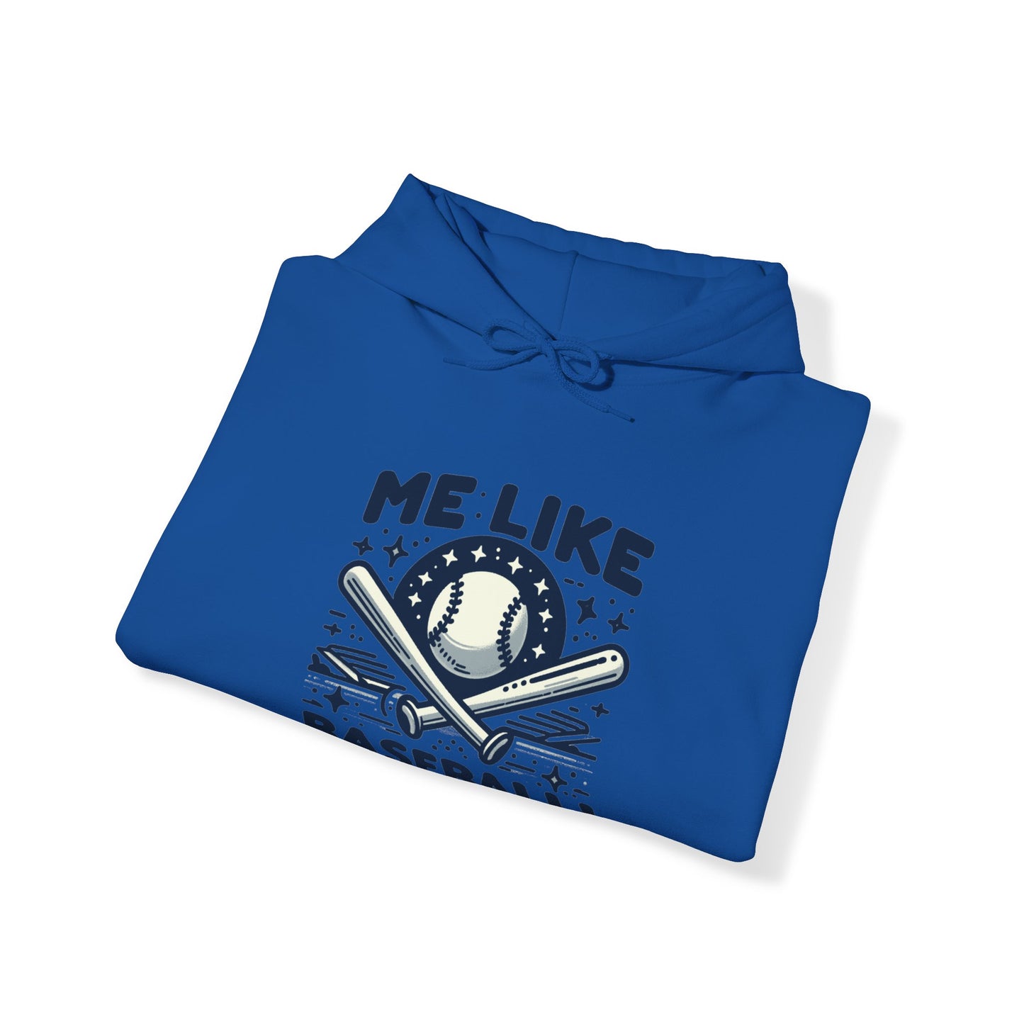 Me Like Baseball! - Unisex Heavy Blend™ Hooded Sweatshirt - (Baseball #2)