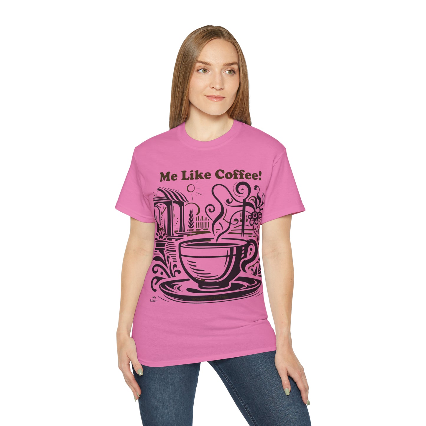 Unisex Ultra Cotton Tee - Me Like Coffee! (#3)