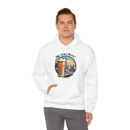 Unisex Heavy Blend™ Hooded Sweatshirt - Me Like Beer! (#2)