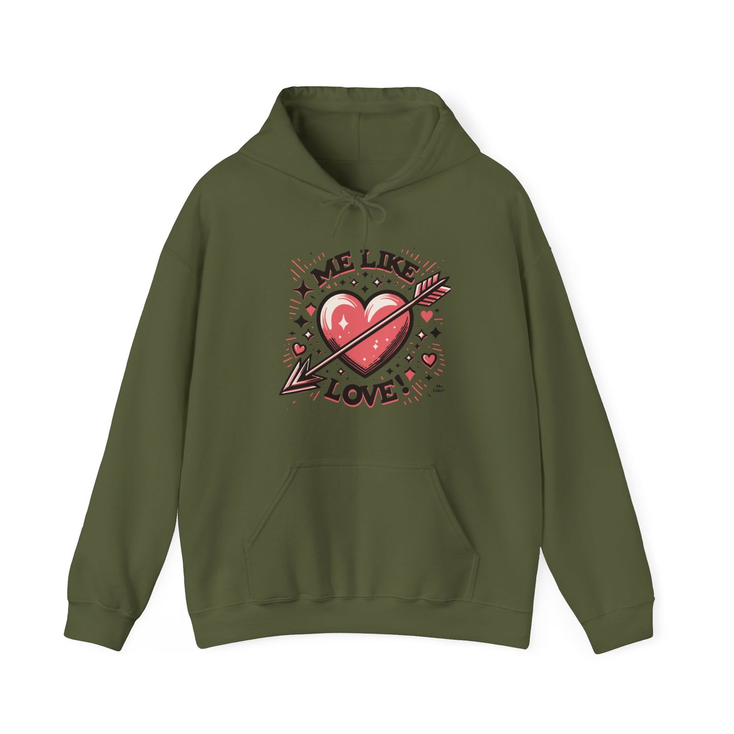 Me Like Love! - Unisex Heavy Blend™ Hooded Sweatshirt - (Love #2)