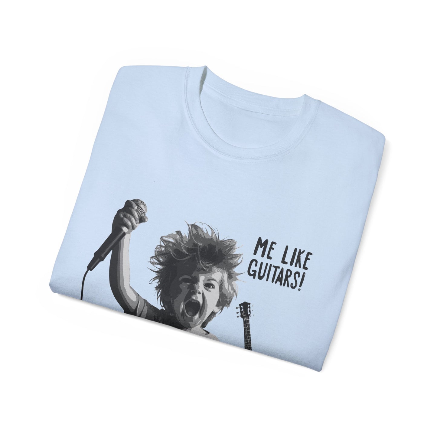 Me Like Guitars! - Unisex Ultra Cotton Tee - Punk #2