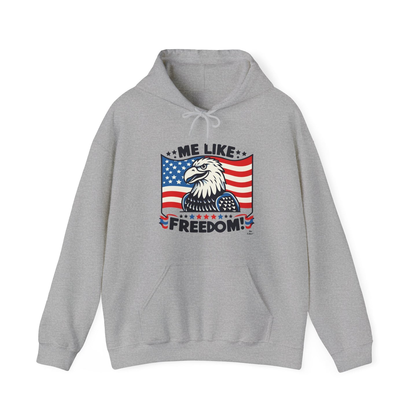 Me Like Freedom! - Unisex Heavy Blend™ Hooded Sweatshirt - (Freedom #4)