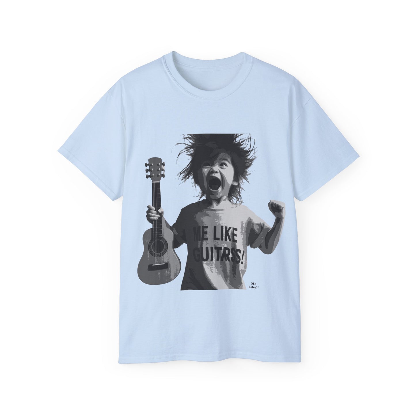 Me Like Guitars! - Unisex Ultra Cotton Tee - Punk #1