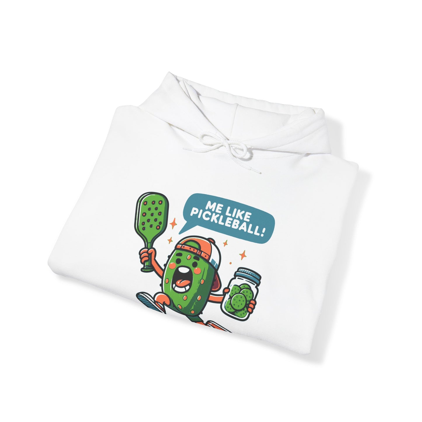 Me Like Pickleball! - Unisex Hooded Sweatshirt - (Pickleball #2)