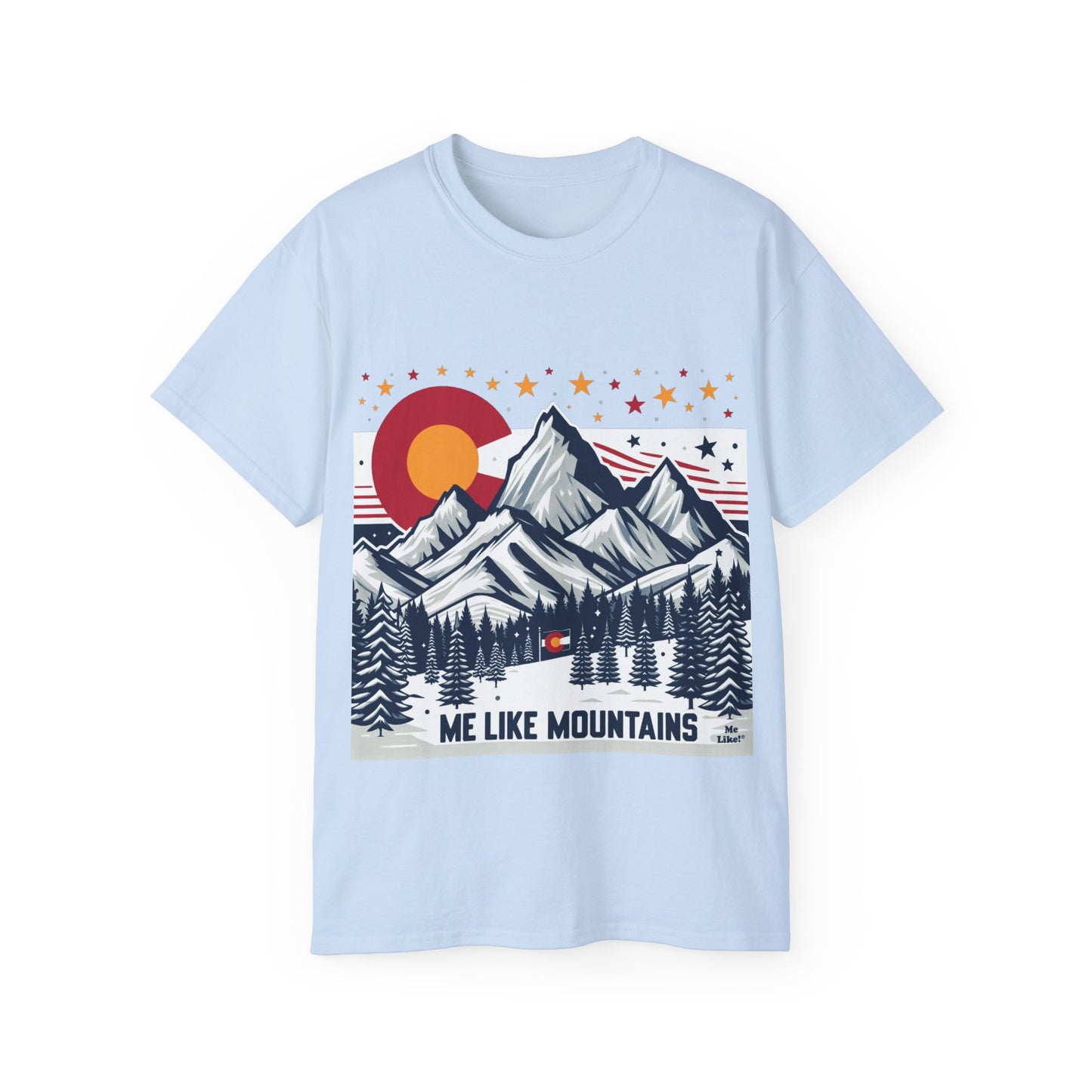 Me Like Mountains! - Unisex Ultra Cotton Tee - (Mountains #6)