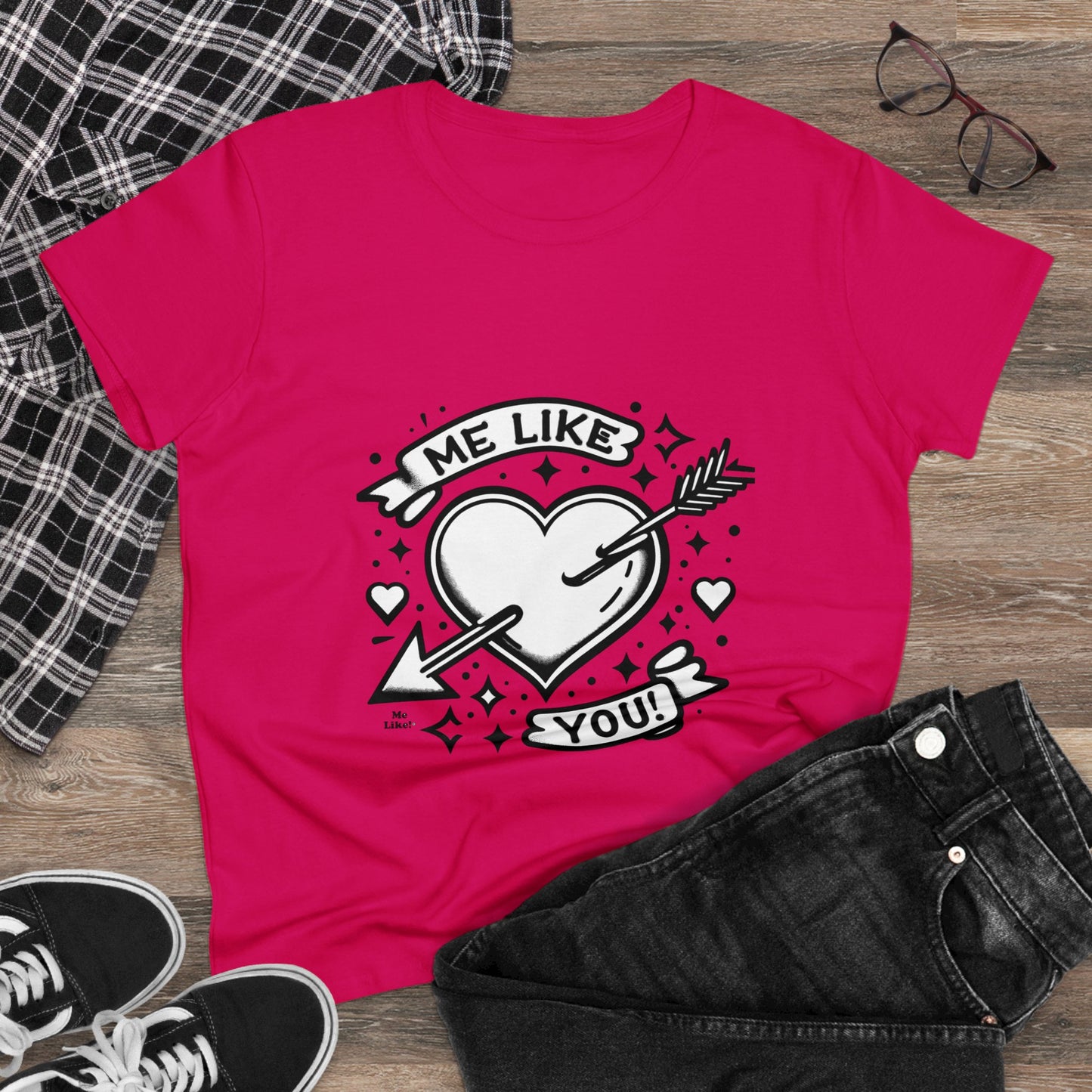 Me Like You! - Women's Heavy Cotton Tee - (Like You #1)