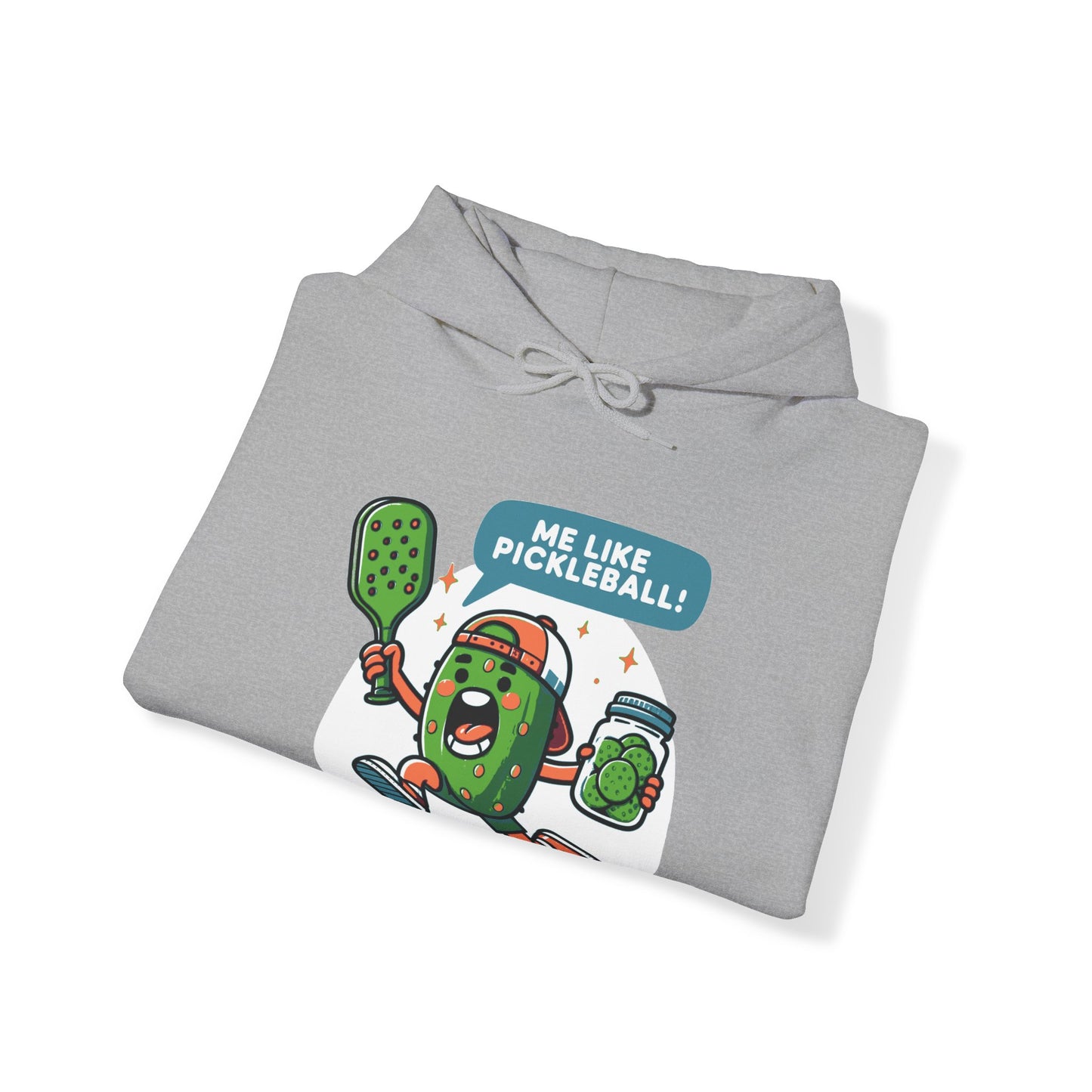 Me Like Pickleball! - Unisex Hooded Sweatshirt - (Pickleball #2)