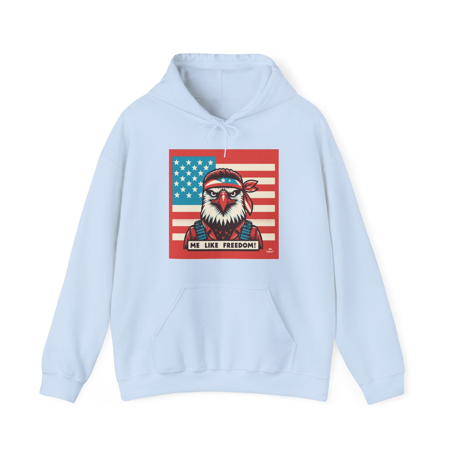 Me Like Freedom! - Unisex Heavy Blend™ Hooded Sweatshirt - (Freedom #3)