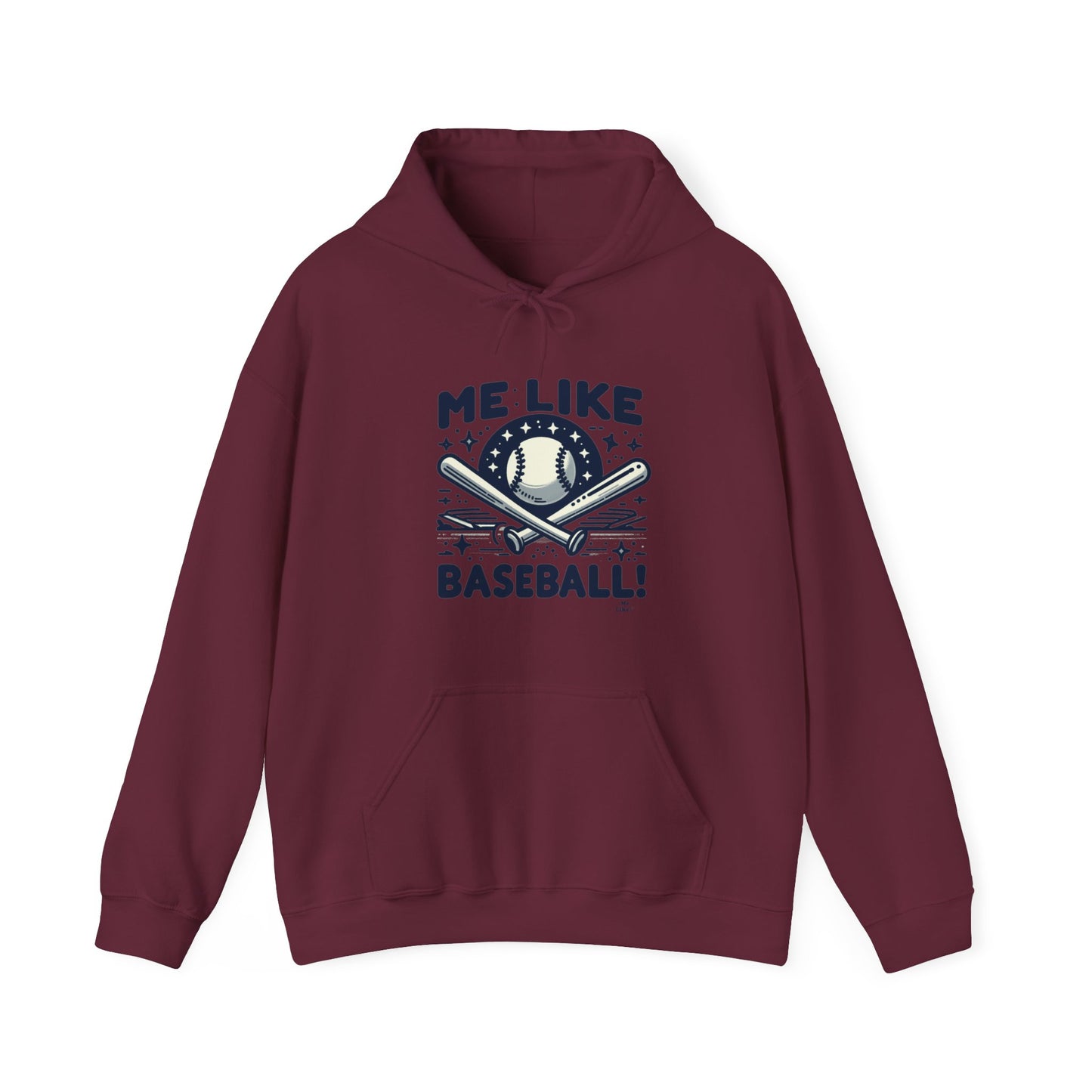 Me Like Baseball! - Unisex Heavy Blend™ Hooded Sweatshirt - (Baseball #2)