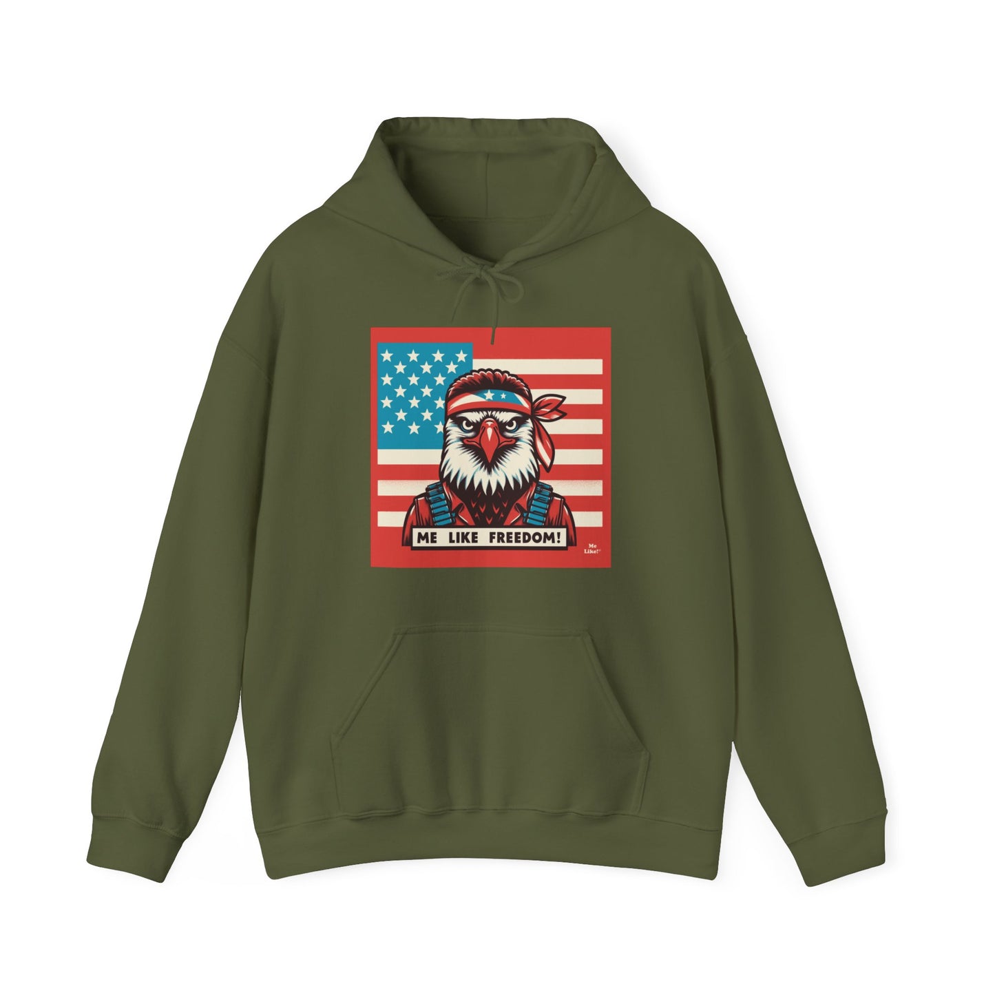 Me Like Freedom! - Unisex Heavy Blend™ Hooded Sweatshirt - (Freedom #3)