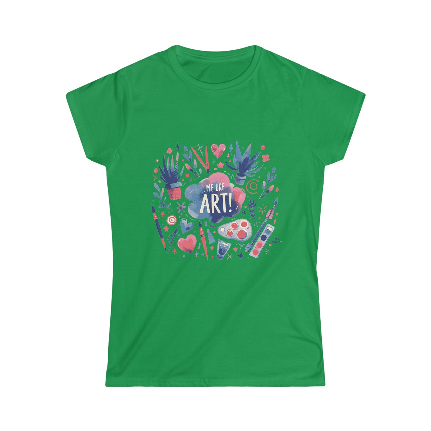 Me Like Art! - Women's Softstyle Tee -  (Art #3)