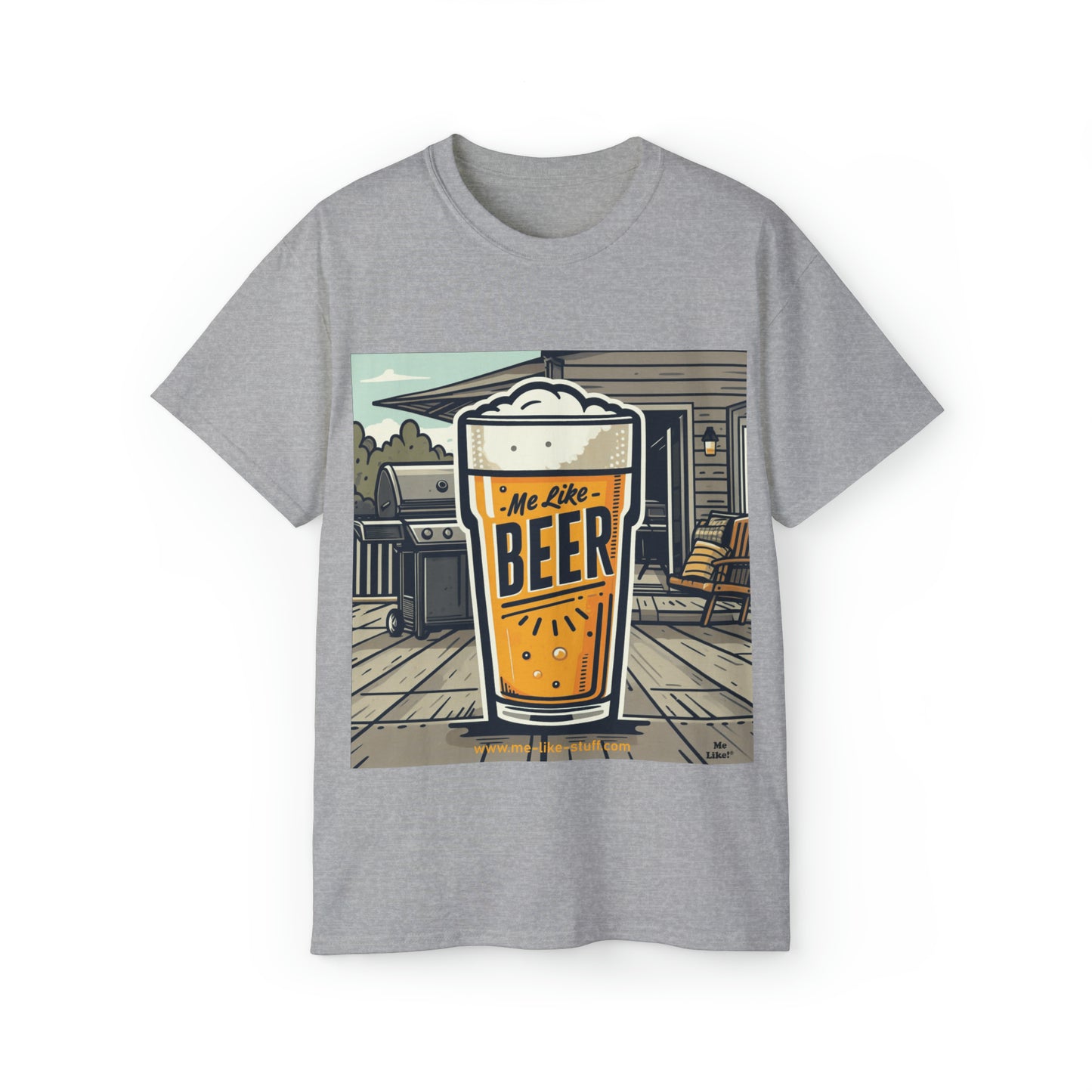 Unisex Ultra Cotton Tee - Me Like Beer! (#3)