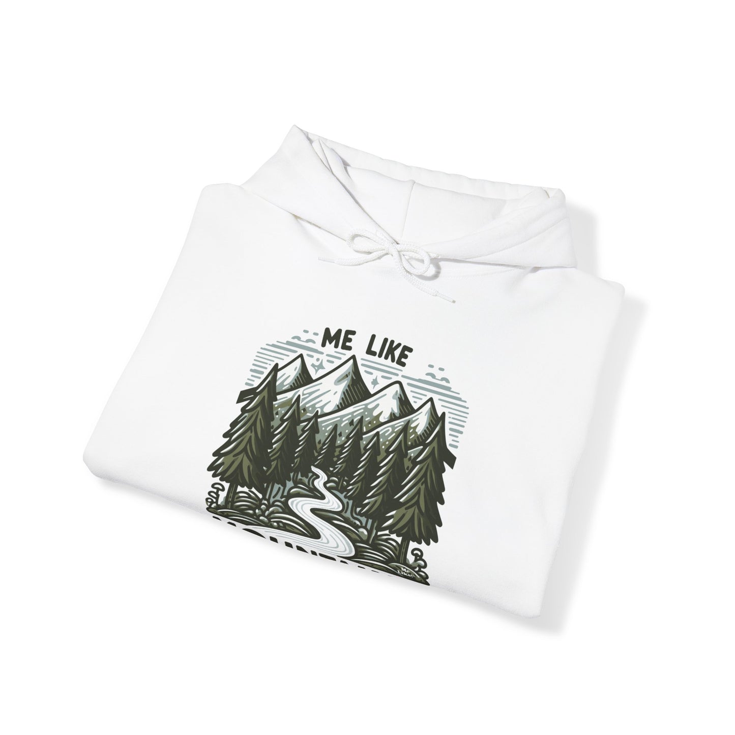 Me Like Mountains! - Unisex Heavy Blend™ Hooded Sweatshirt - (#4)