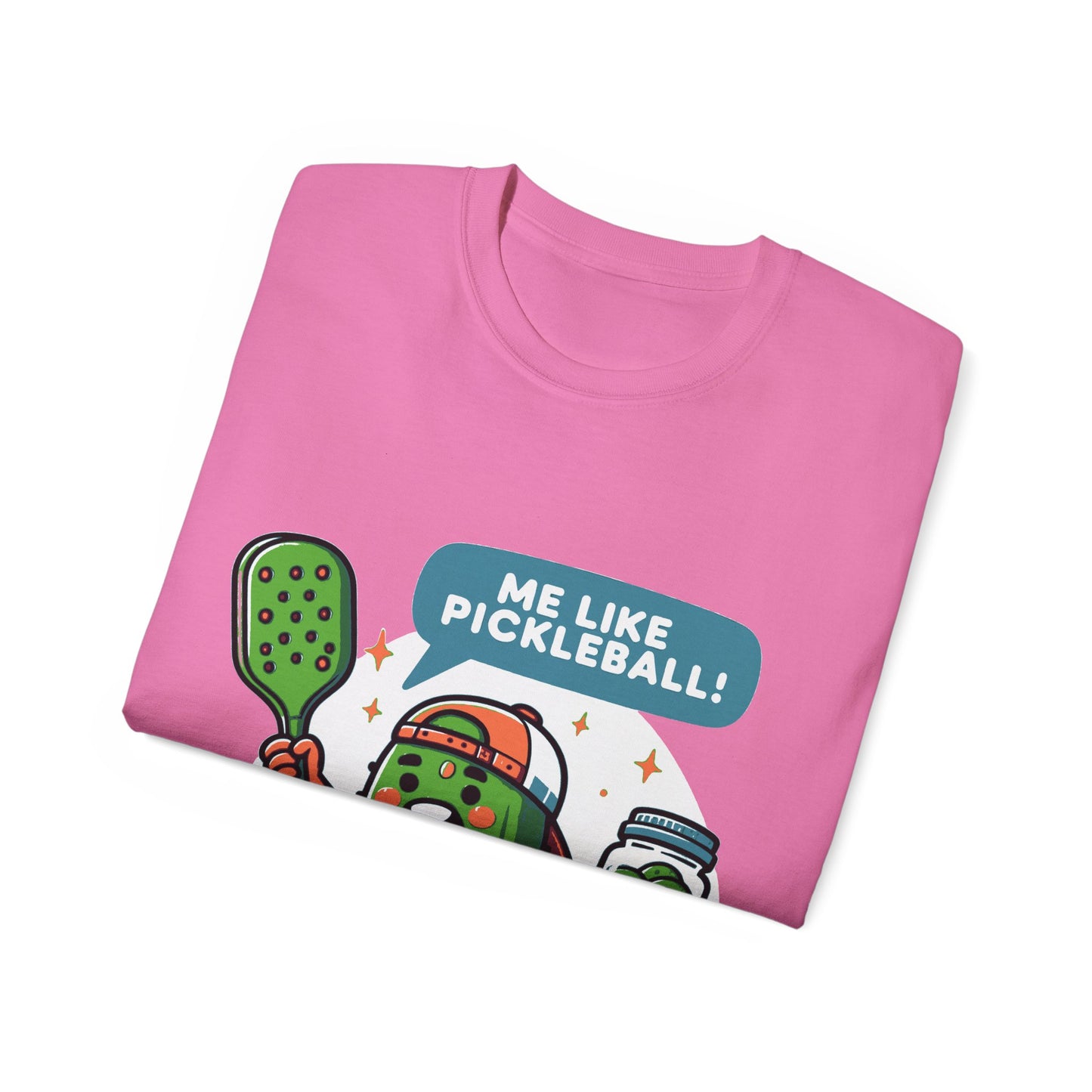 Me Like Pickleball! - Unisex Ultra Cotton Tee - (Pickleball #2)