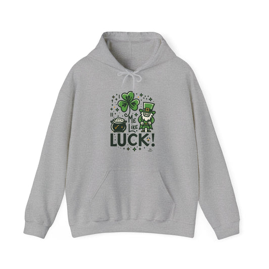 Me Like Luck! - Unisex Heavy Blend™ Hooded Sweatshirt - (St. Patrick's Day #4)