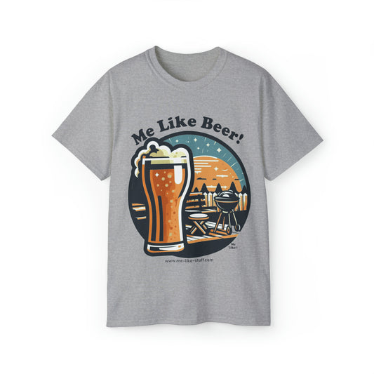 Unisex Ultra Cotton Tee - Me Like Beer! (#2)