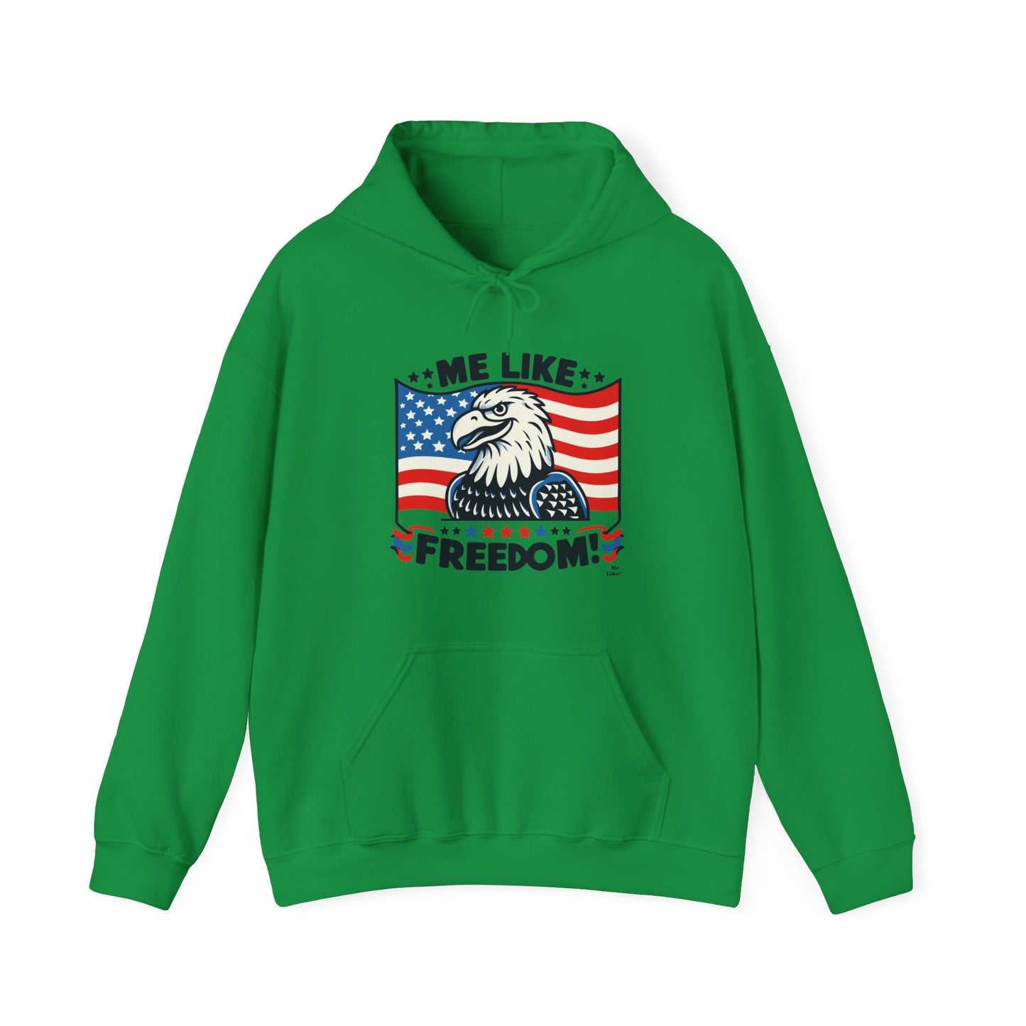 Me Like Freedom! - Unisex Heavy Blend™ Hooded Sweatshirt - (Freedom #4)