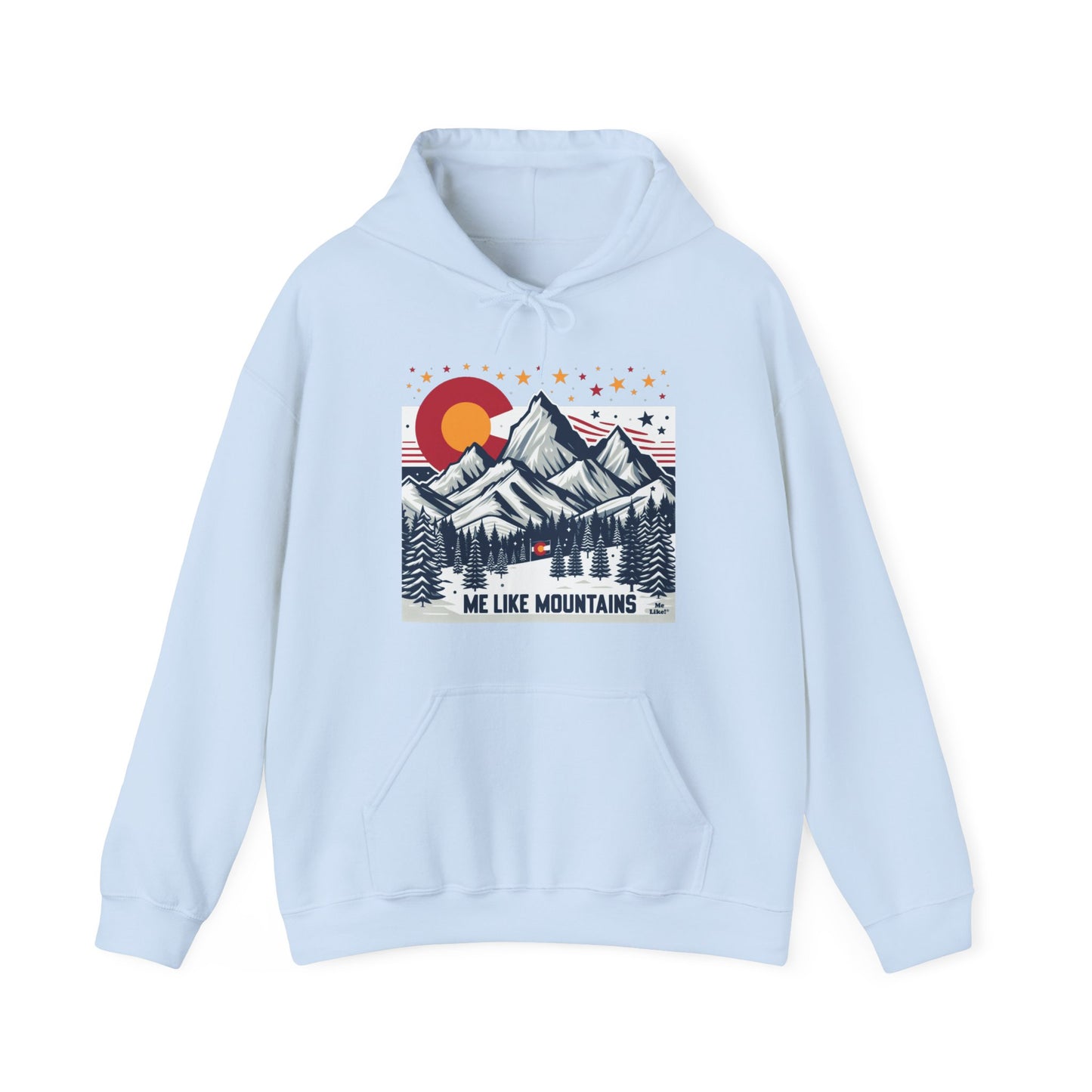 Me Like Mountains! - Unisex Heavy Blend™ Hooded Sweatshirt - (#6)