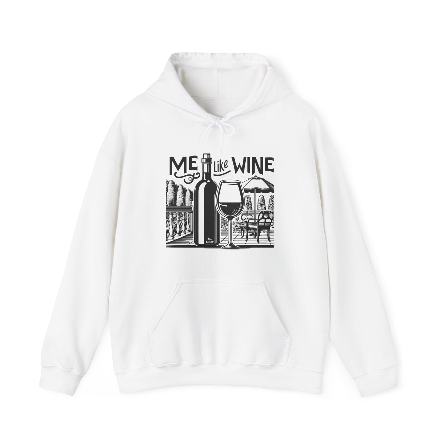 Unisex Heavy Blend™ Hooded Sweatshirt - Me Like Wine! (#3)