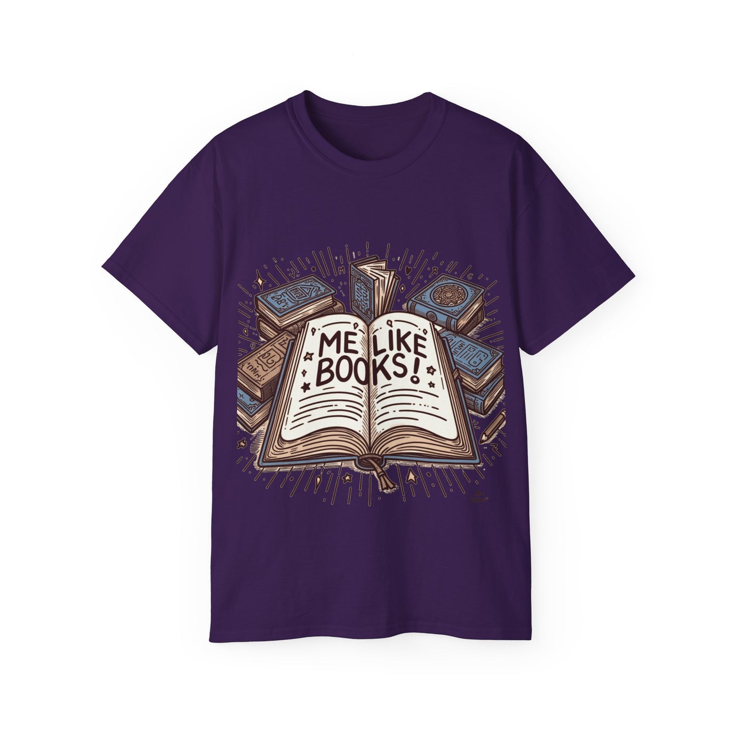 Me Like Books! - Unisex Ultra Cotton Tee - (Books #1)