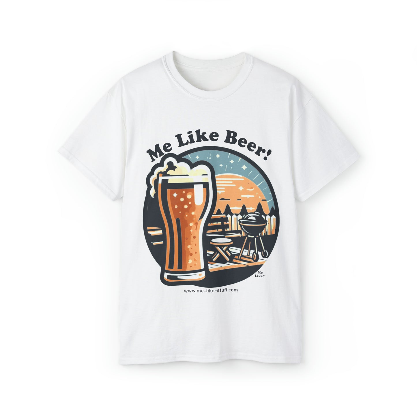 Unisex Ultra Cotton Tee - Me Like Beer! (#2)