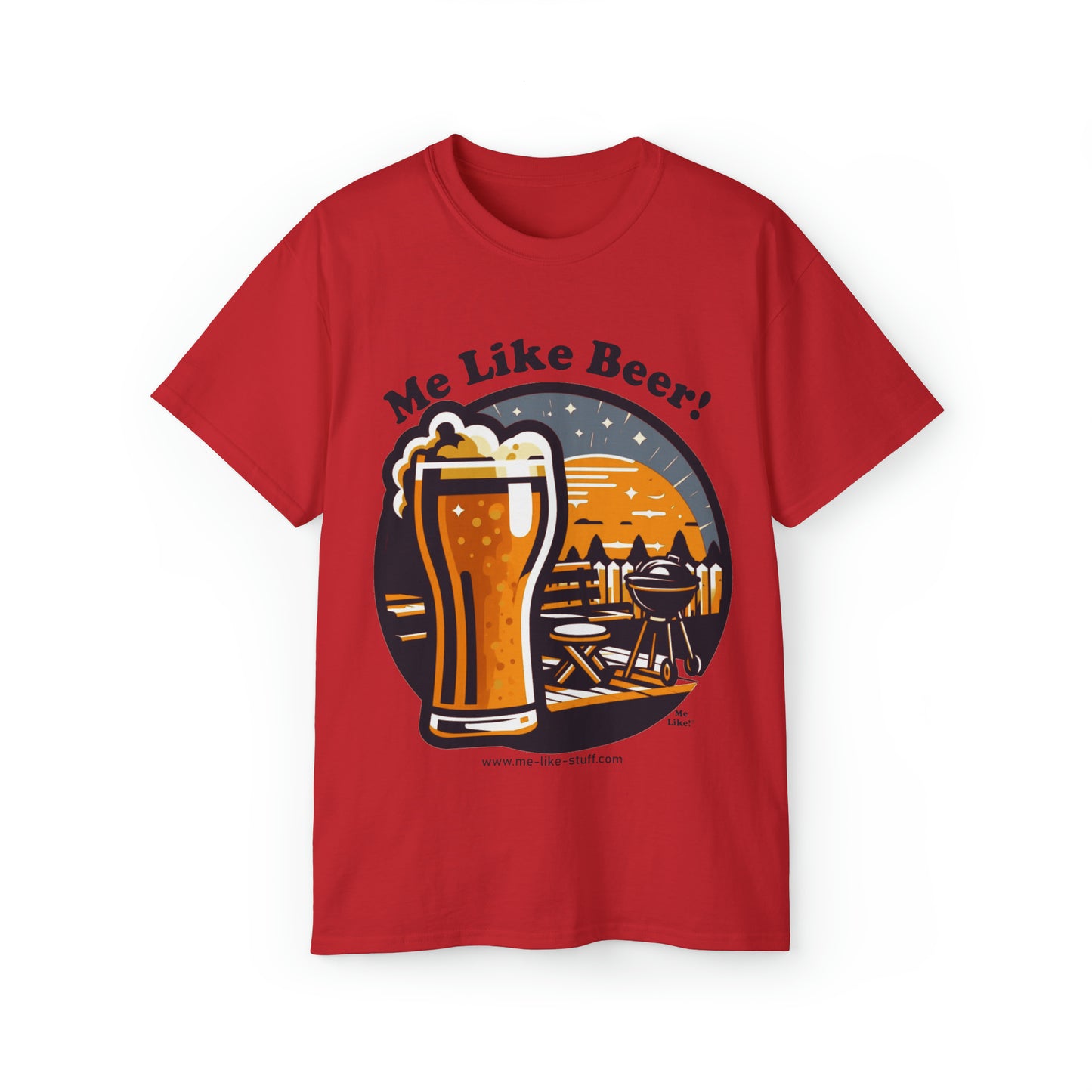 Unisex Ultra Cotton Tee - Me Like Beer! (#2)