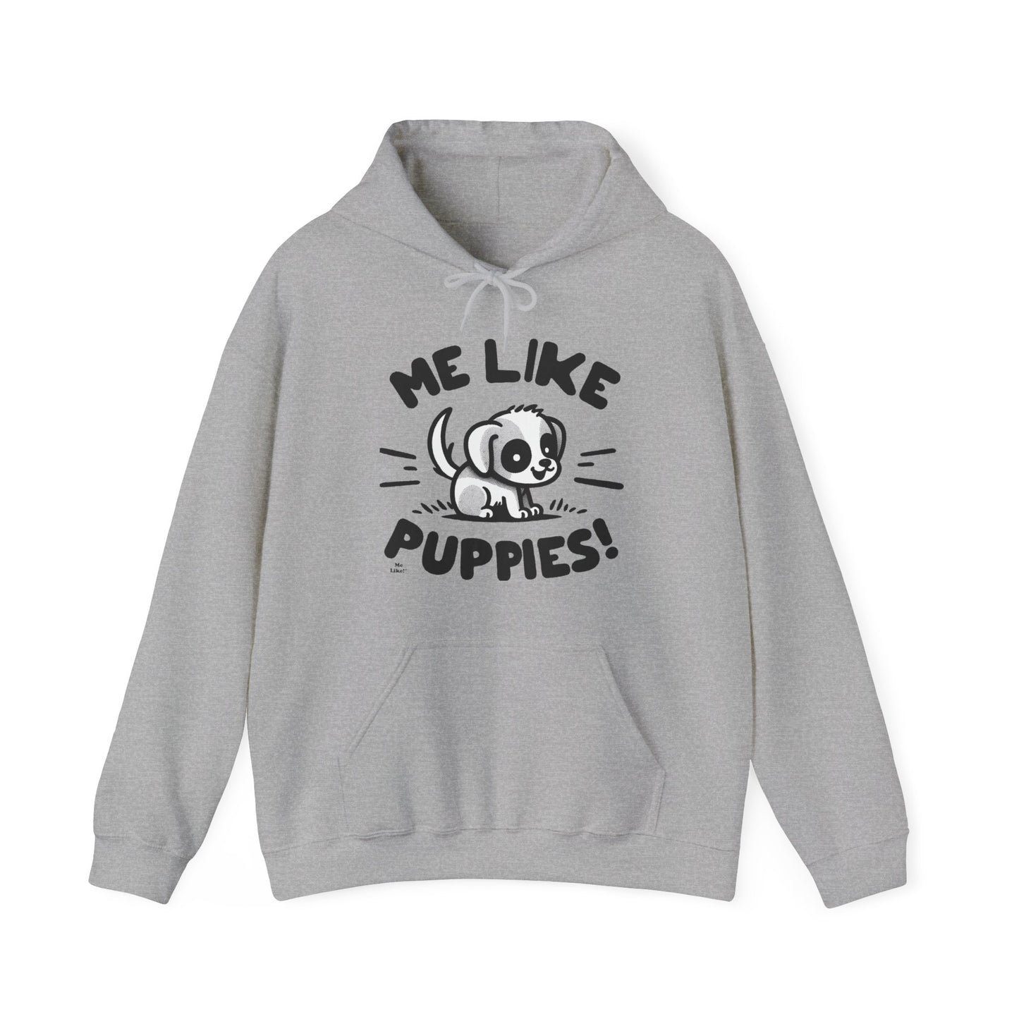 Me Like Puppies! - Unisex Heavy Blend™ Hooded Sweatshirt - (#2)