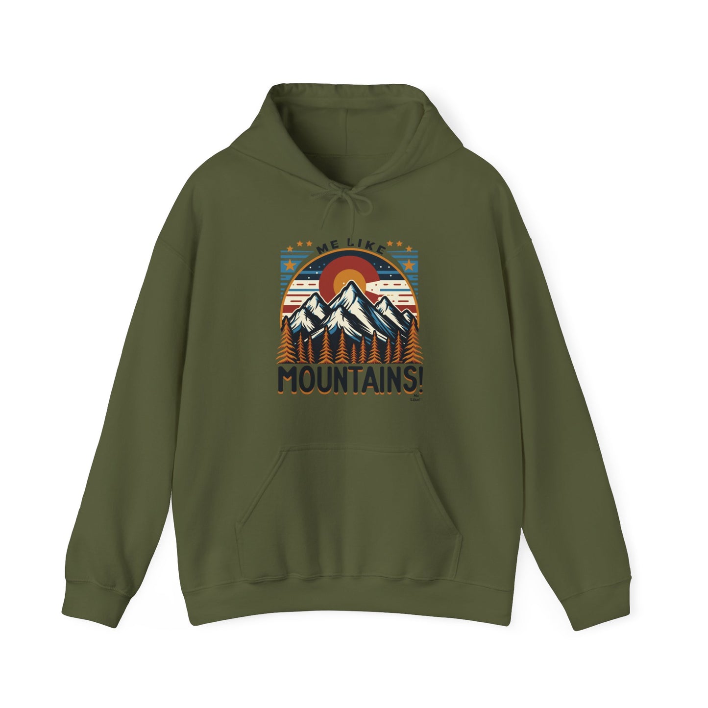 Me Like Mountains! - Unisex Heavy Blend™ Hooded Sweatshirt - (#5)