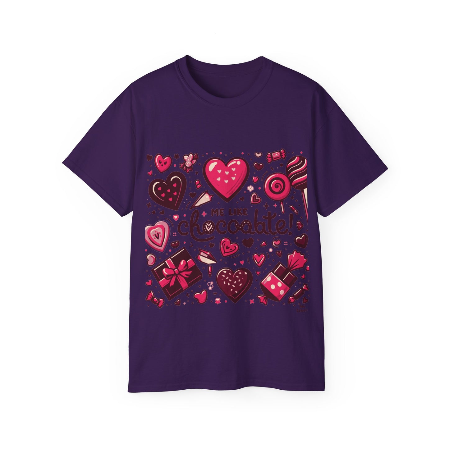 Me Like Chocolate - Unisex Ultra Cotton Tee - (Chocolate #1)