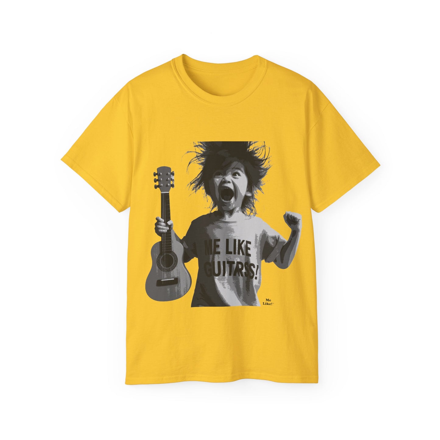 Me Like Guitars! - Unisex Ultra Cotton Tee - Punk #1