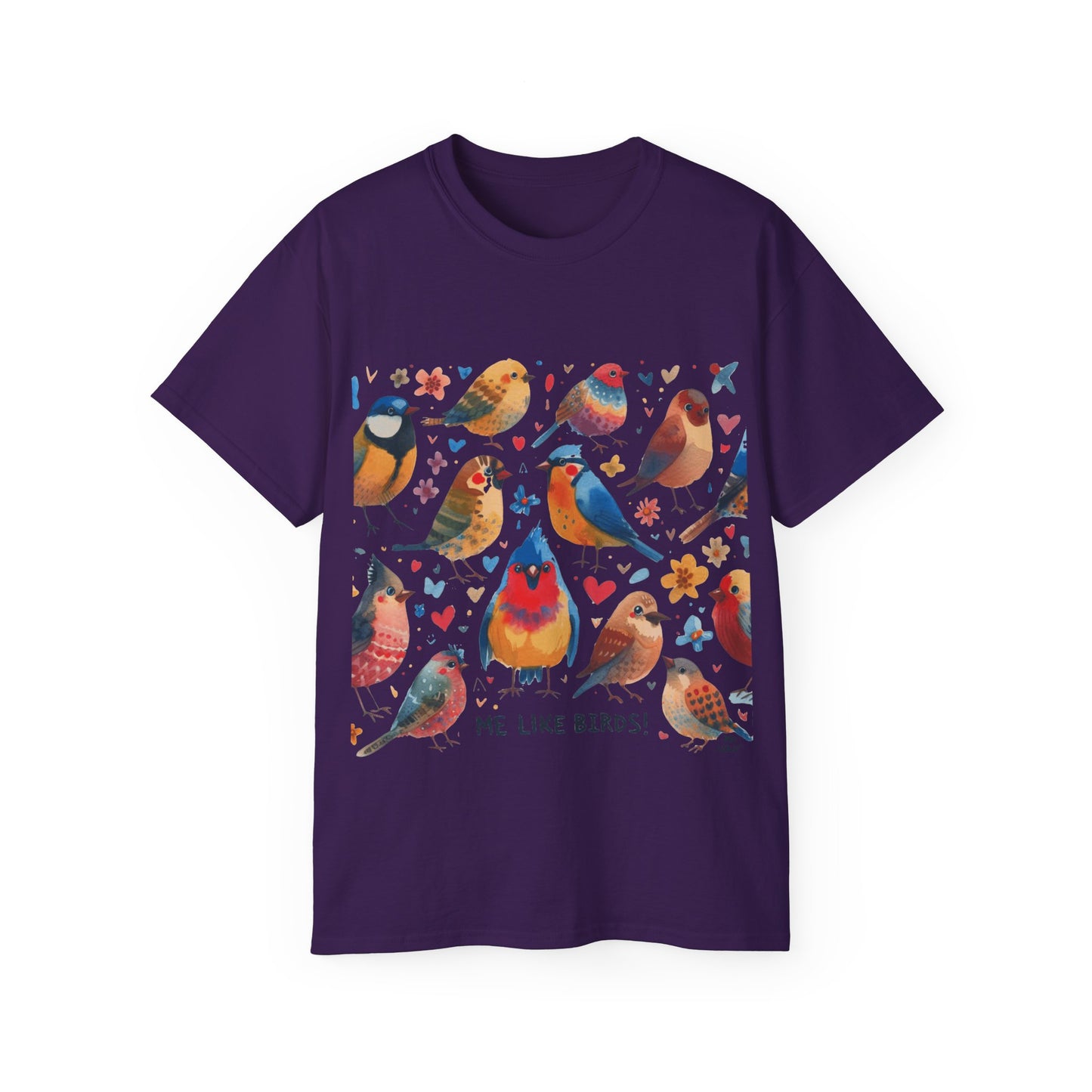 Me Like Birds! - Unisex Ultra Cotton Tee - (Birds #1)