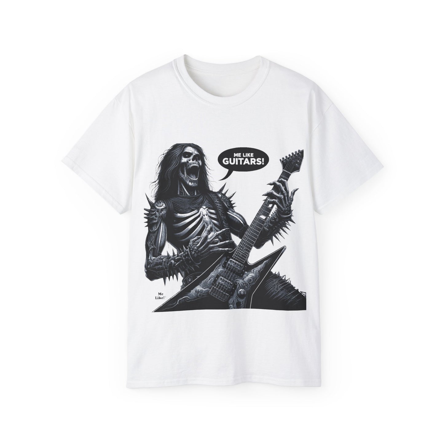 Me Like Guitars! - Unisex Ultra Cotton Tee - Heavy Metal #4