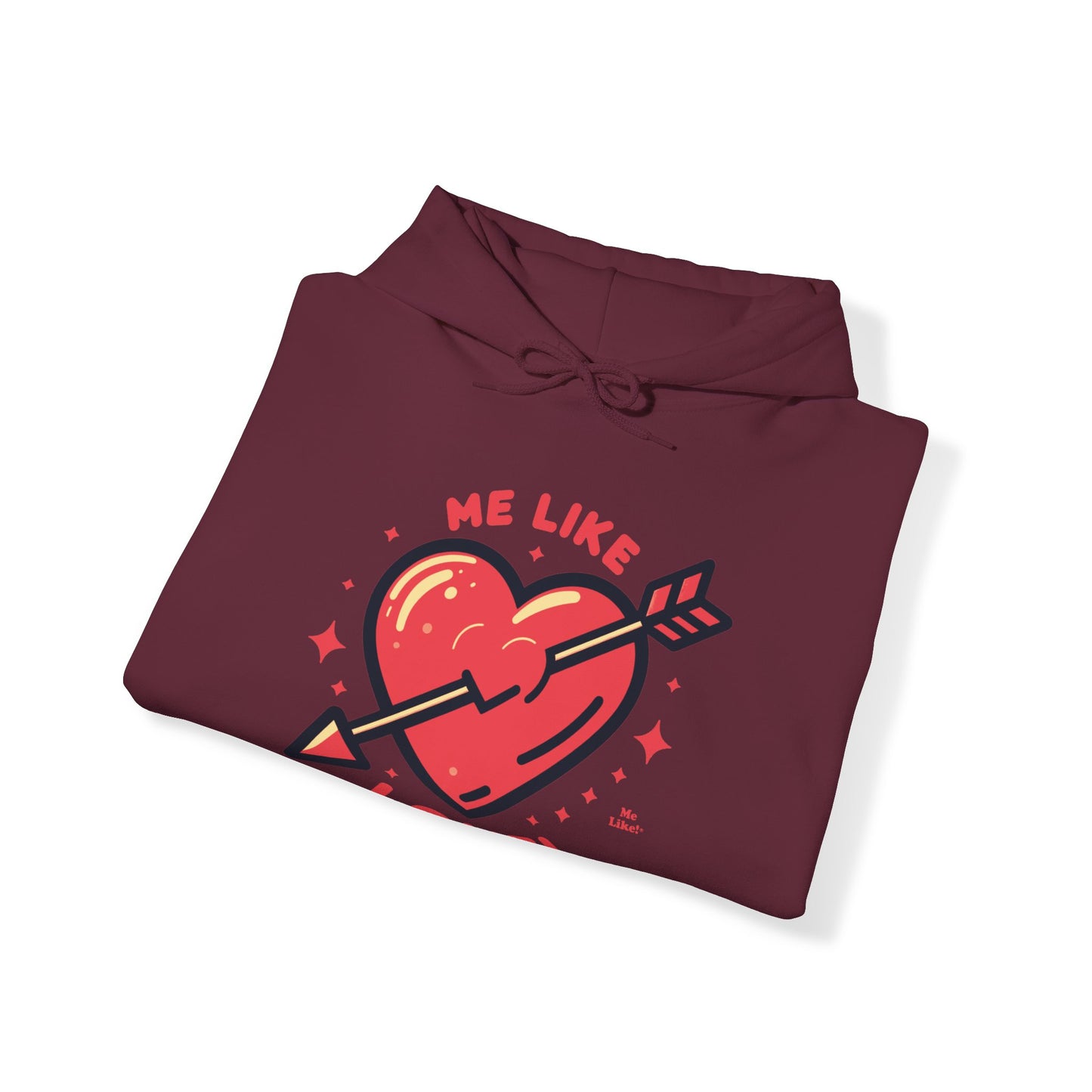 Me Like Love! - Unisex Heavy Blend™ Hooded Sweatshirt - (Love #1)