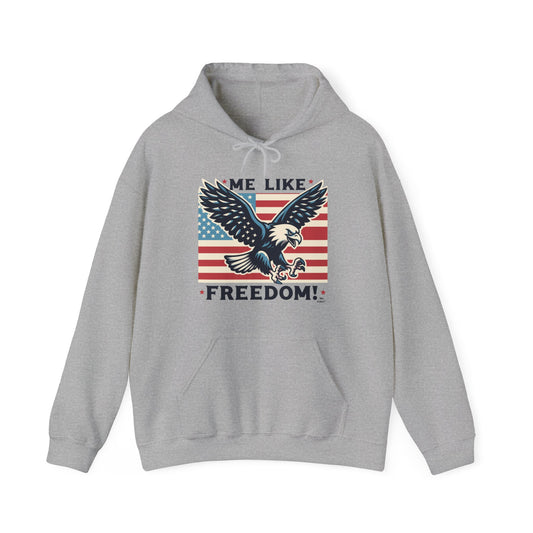 Me Like Freedom! - Unisex Heavy Blend™ Hooded Sweatshirt - (Freedom #2)