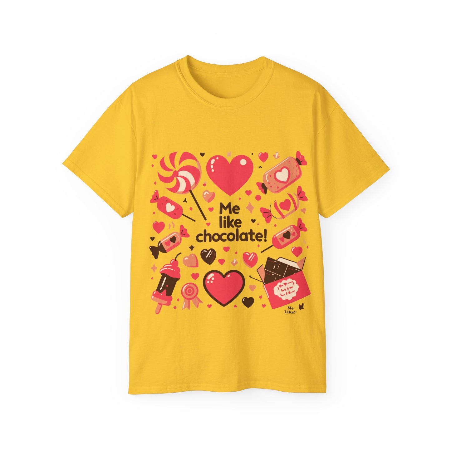 Me Like Chocolate - Unisex Ultra Cotton Tee - (Chocolate #2)