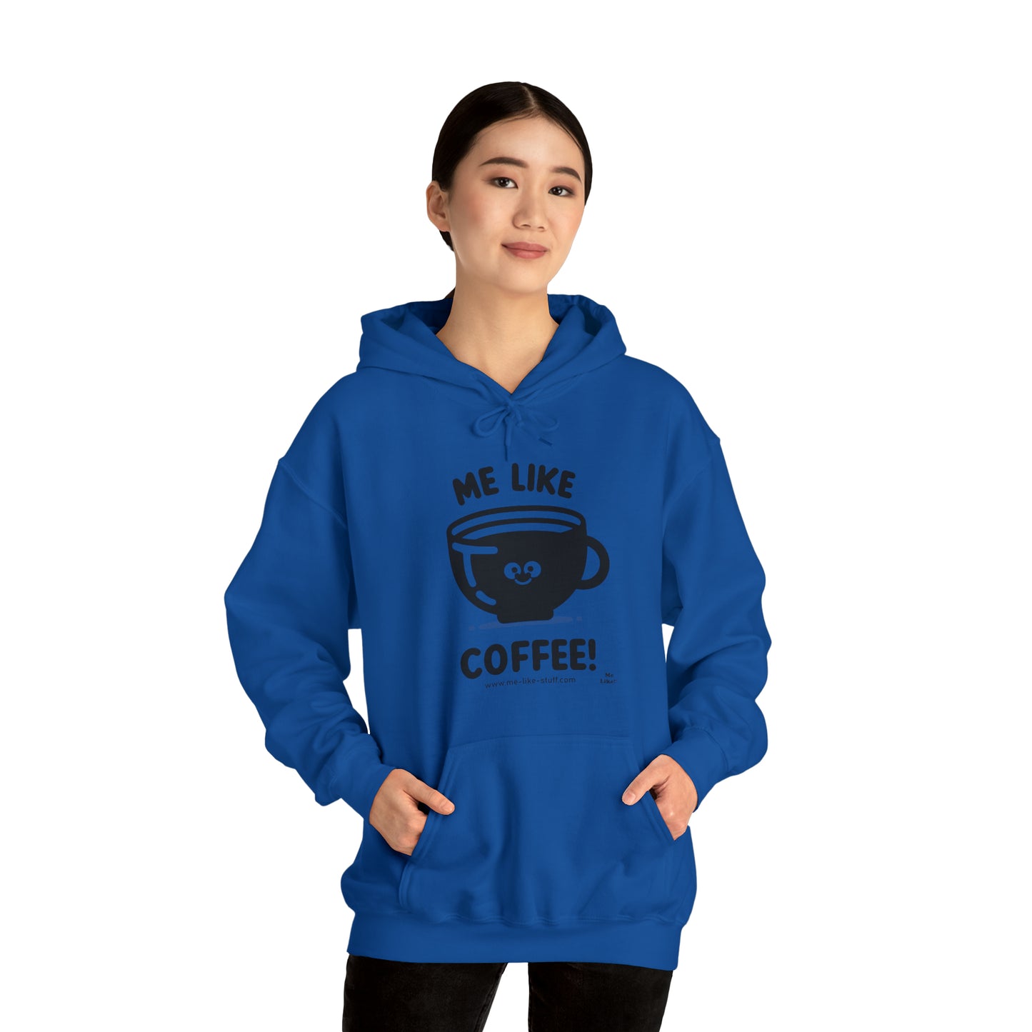 Unisex Heavy Blend™ Hooded Sweatshirt - Me Like Coffee! (#1)