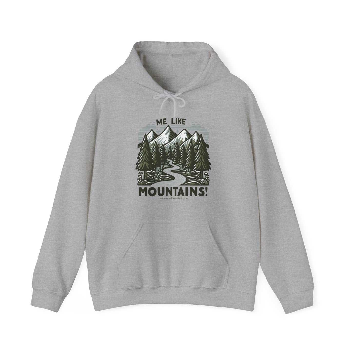 Me Like Mountains! - Unisex Heavy Blend™ Hooded Sweatshirt - (#4)