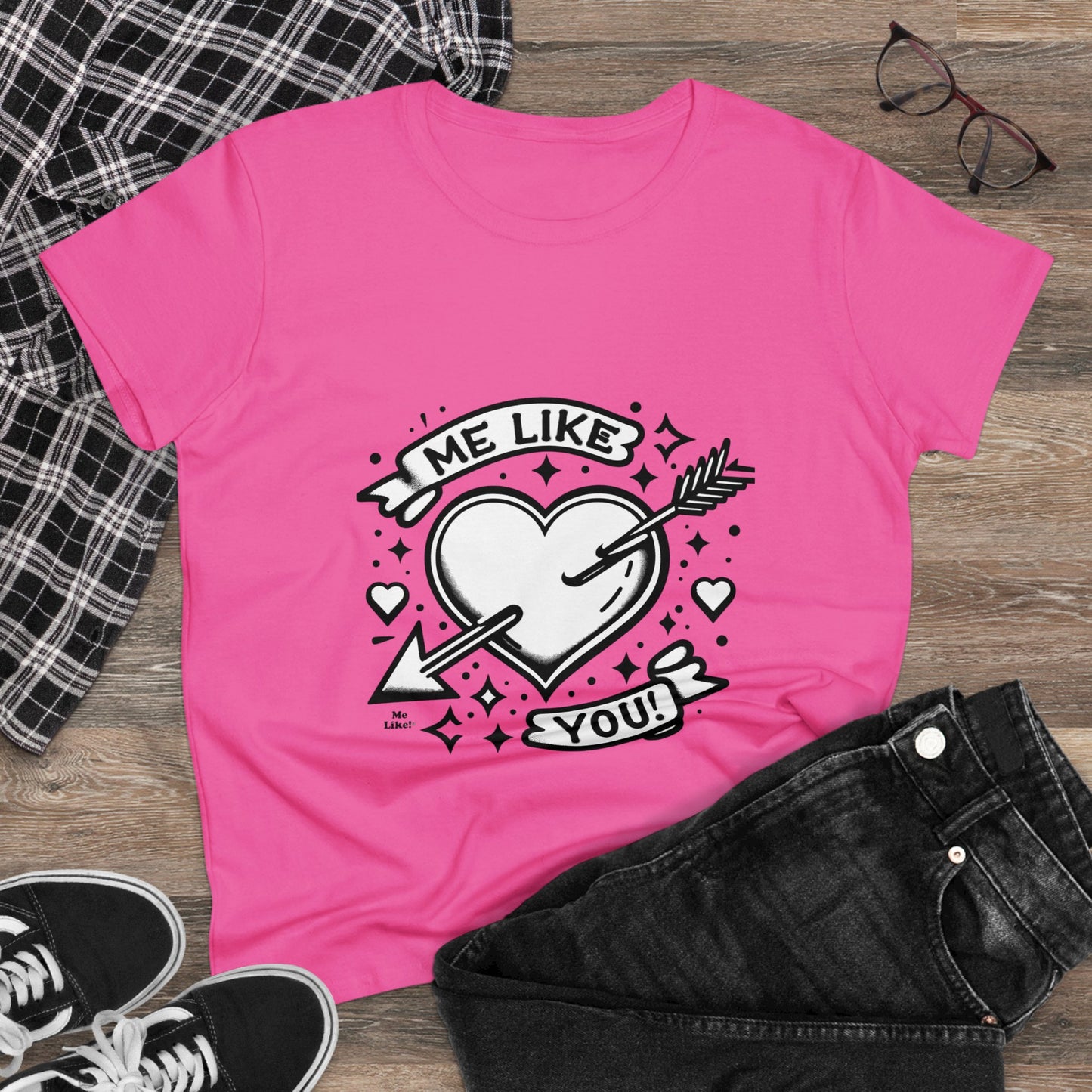 Me Like You! - Women's Heavy Cotton Tee - (Like You #1)