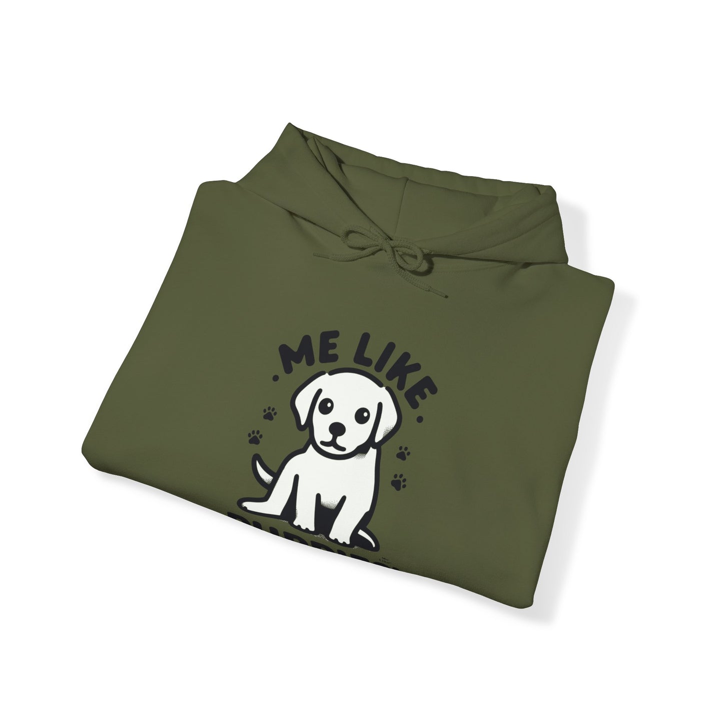 Me Like Puppies! - Unisex Heavy Blend™ Hooded Sweatshirt - (#3)